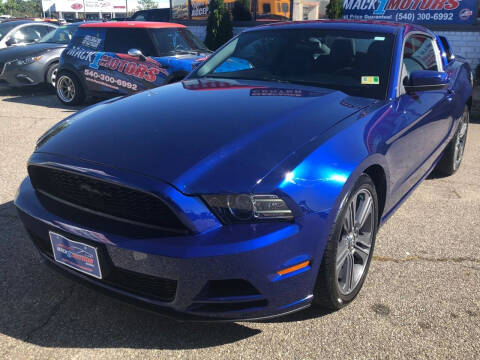 2013 Ford Mustang for sale at Mack 1 Motors in Fredericksburg VA