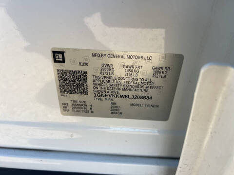 2020 Chevrolet Traverse Premier