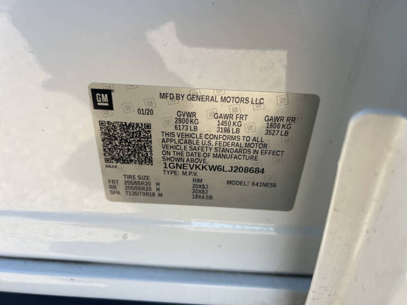 2020 Chevrolet Traverse Premier