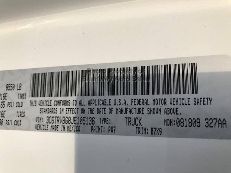 2018 RAM ProMaster 1500 136 WB