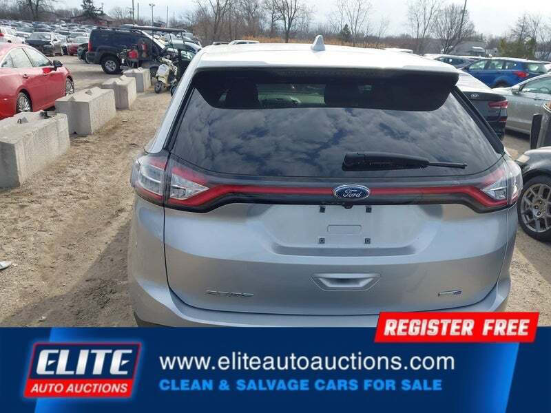 Silver 2016 Ford Edge SE AWD SE 4dr Crossover 32
