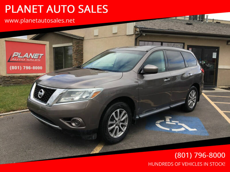 2014 Nissan Pathfinder for sale at PLANET AUTO SALES in Lindon UT