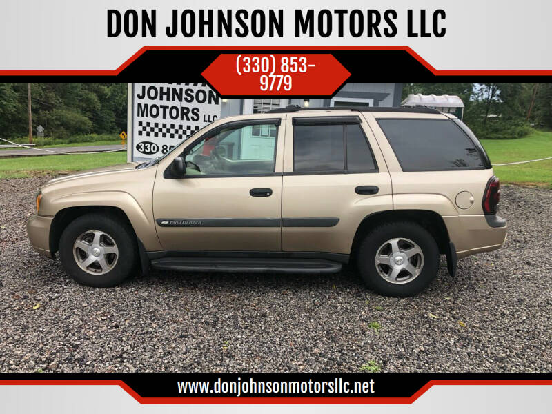 2004 Chevrolet TrailBlazer for sale at DON JOHNSON MOTORS LLC in Lisbon OH