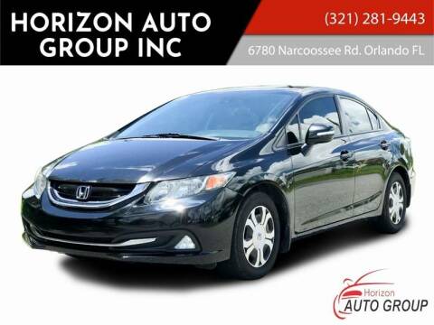 2013 Honda Civic for sale at HORIZON AUTO GROUP INC in Orlando FL