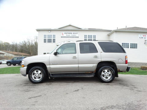 2003 Chevrolet Tahoe for sale at SOUTHERN SELECT AUTO SALES in Medina OH