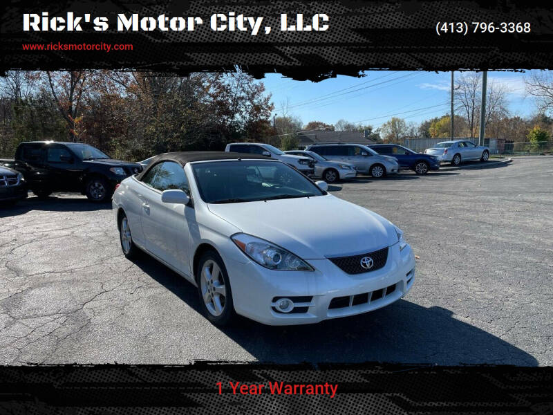 2008 Toyota Camry Solara for sale at Rick's Motor City, LLC in Springfield MA