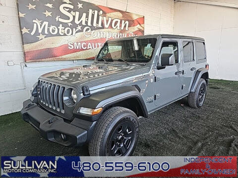 2020 Jeep Wrangler Unlimited for sale at TrucksForWork.net in Mesa AZ