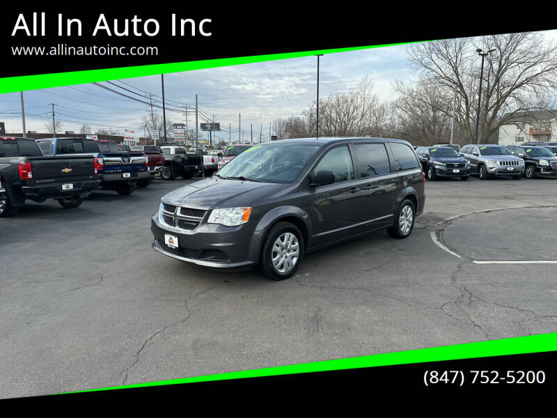 2018 Dodge Grand Caravan for sale at All In Auto Inc in Palatine IL