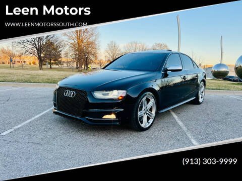 2013 Audi S4 for sale at Leen Motors in Merriam KS
