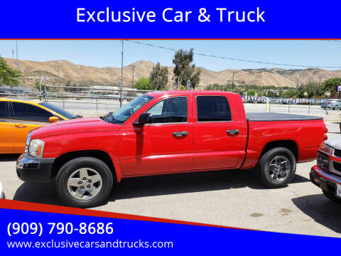 2005 Dodge Dakota for sale at Exclusive Car & Truck in Yucaipa CA