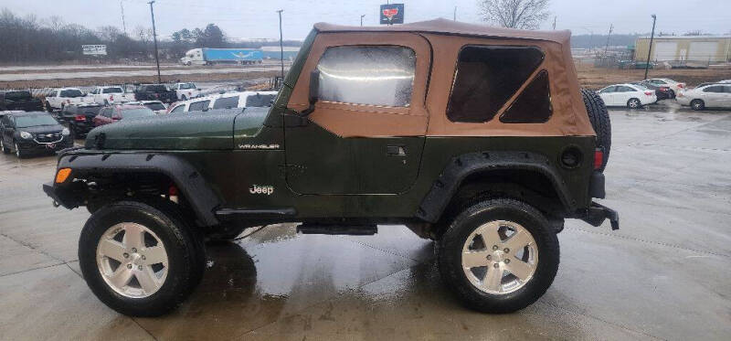 1997 Jeep Wrangler for sale at LEE AUTO SALES in McAlester OK