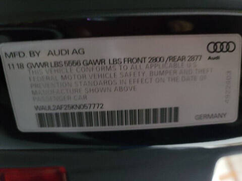 2019 Audi A6 quattro Premium Plus 55 TFSI