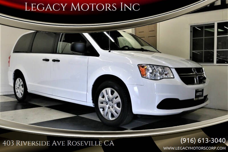 2019 Dodge Grand Caravan for sale at Legacy Motors Inc in Roseville CA