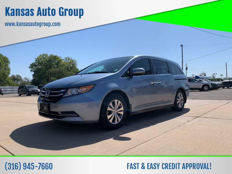 2014 Honda Odyssey for sale at Kansas Auto Group in Wichita KS