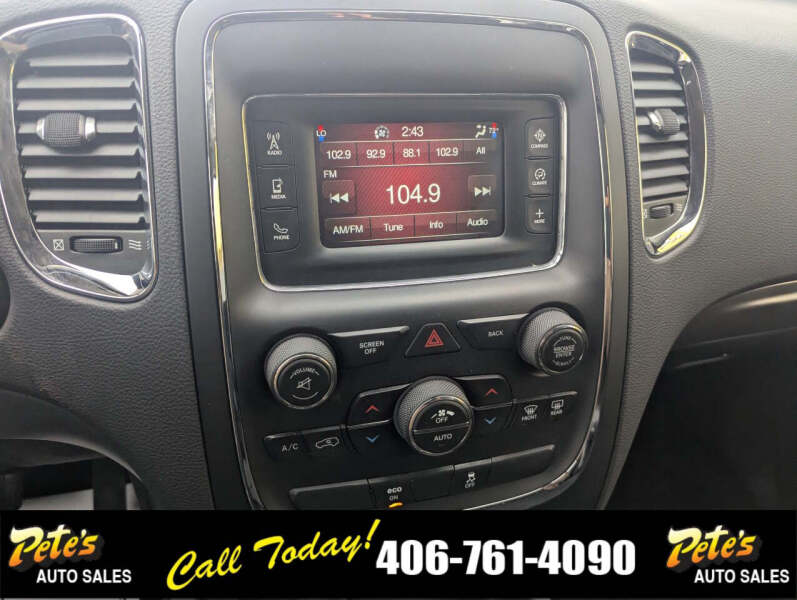 2015 Dodge Durango Special Service