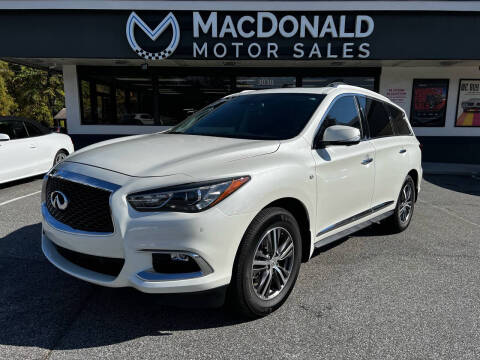 2017 Infiniti QX60 for sale at MacDonald Motor Sales in High Point NC