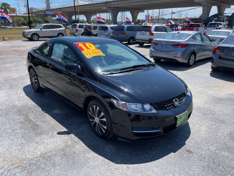 2010 Honda Civic for sale at Texas 1 Auto Finance in Kemah TX