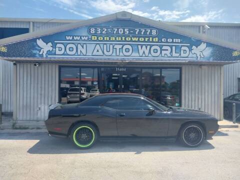 2013 Dodge Challenger for sale at Don Auto World in Houston TX