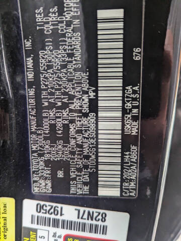 2014 Toyota Sequoia Platinum