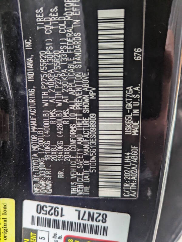 2014 Toyota Sequoia Platinum