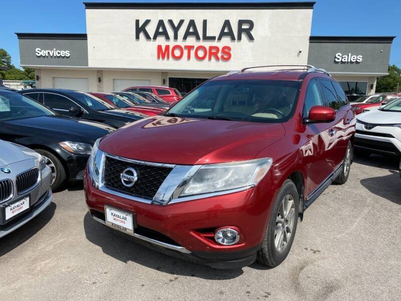 2016 Nissan Pathfinder for sale at KAYALAR MOTORS in Houston TX
