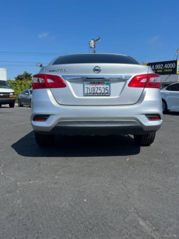 2016 Nissan Sentra for sale at Skyline Motors in Fullerton, CA