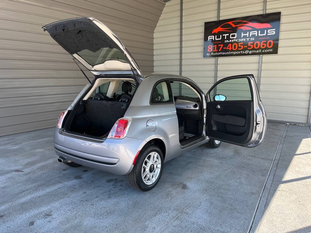 2015 FIAT 500 for sale at Auto Haus Imports in Grand Prairie, TX