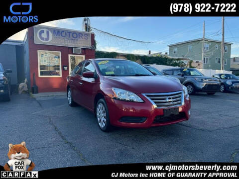 2014 Nissan Sentra for sale at CJ Motors Inc. in Beverly MA