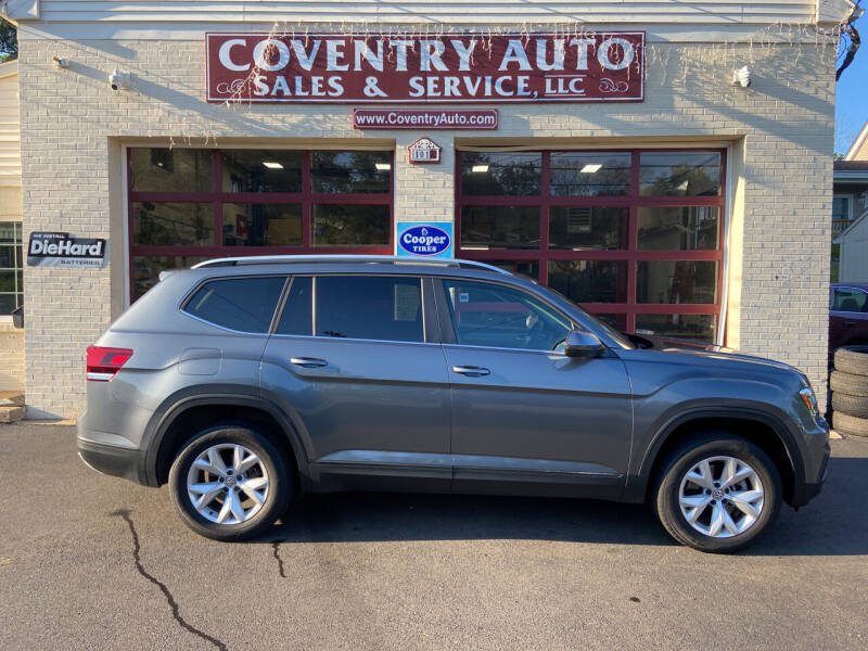 2019 Volkswagen Atlas for sale at COVENTRY AUTO SALES & SERVICE LLC in Coventry CT