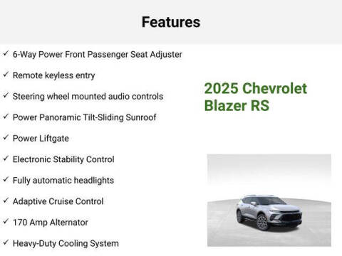 2025 Chevrolet Blazer RS
