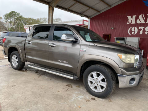 2008 Toyota Tundra for sale at M & M Motors in Angleton TX