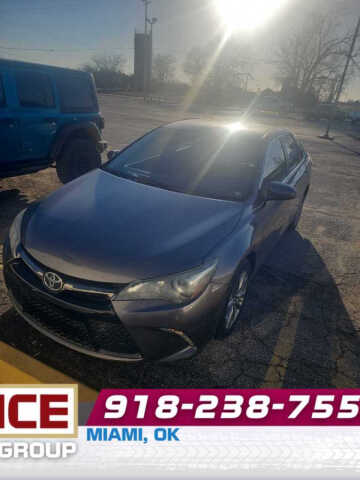2016 Toyota Camry for sale at Vance Fleet Services in Guthrie OK