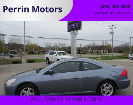 2007 Honda Accord for sale at Perrin Motors in Comstock Park MI