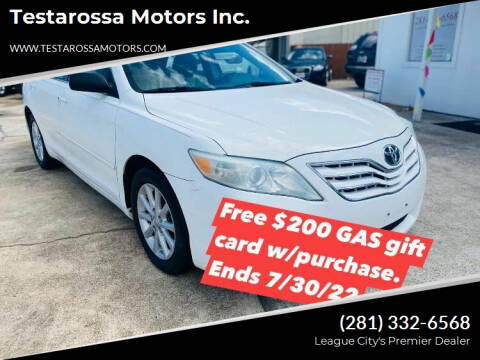 2010 Toyota Camry for sale at Testarossa Motors Inc. in League City TX
