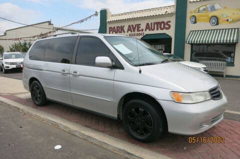 2004 Honda Odyssey for sale at PARK AVENUE AUTOS in Collingswood NJ