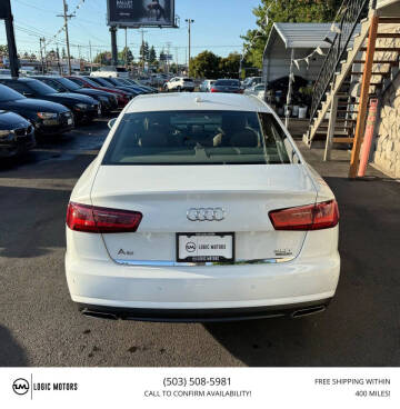 2016 Audi A6 2.0T quattro Premium Plus