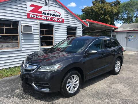 2016 Acura RDX for sale at Z Motors in North Lauderdale FL