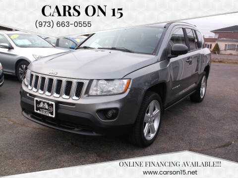 2012 Jeep Compass for sale at Cars On 15 in Lake Hopatcong NJ
