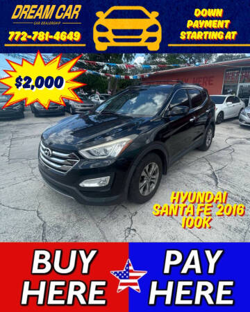 2016 Hyundai Santa Fe Sport for sale at DREAM CARS in Stuart FL