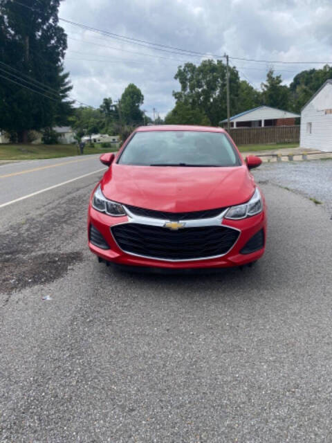 2019 Chevrolet Cruze for sale at Miller's Auto & Sales in Russellville, TN