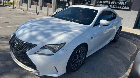 2015 Lexus RC 350 for sale at Seven Mile Motors, Inc. in Naples FL