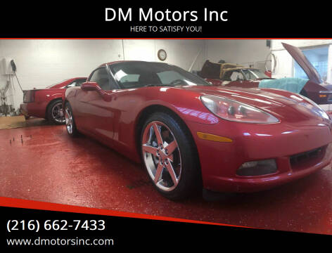 2005 Chevrolet Corvette for sale at DM Motors Inc in Maple Heights OH