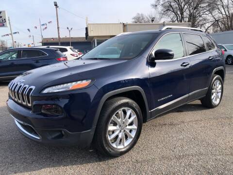 2016 Jeep Cherokee for sale at SKY AUTO SALES in Detroit MI