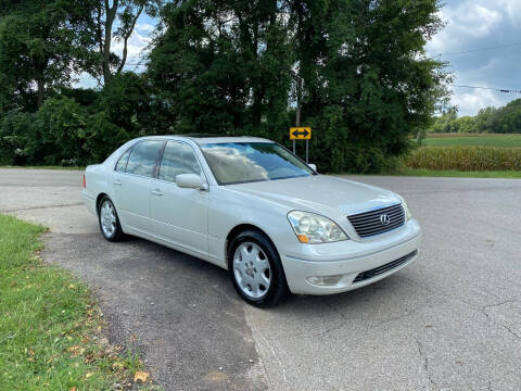 2002 Lexus LS 430 for sale at Tennessee Valley Wholesale Autos LLC in Huntsville AL