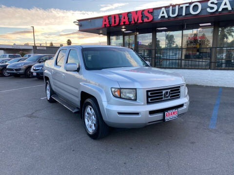 2008 Honda Ridgeline for sale at Adams Auto Sales CA in Sacramento CA
