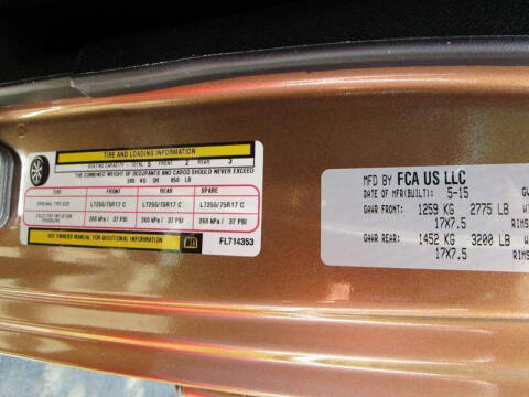 2015 Jeep Wrangler Unlimited