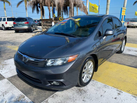 2012 Honda Civic for sale at D&S Auto Sales, Inc in Melbourne FL