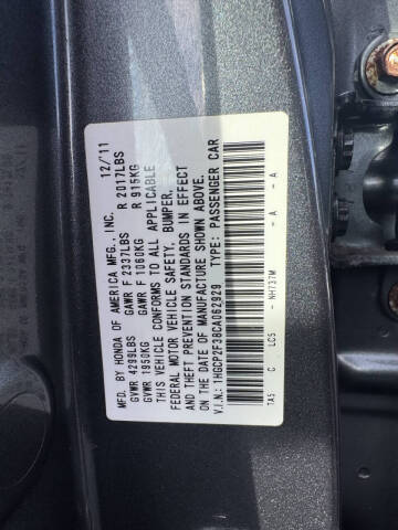 2012 Honda Accord LX