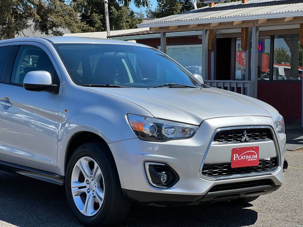 2015 Mitsubishi Outlander Sport for sale at PLATINUM AUTO SALES INC in Lacey, WA