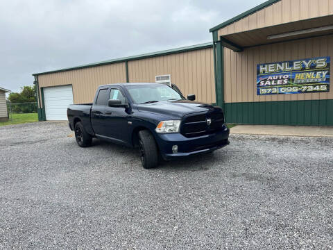 2014 RAM Ram Pickup 1500 for sale at Steves Auto Sales in Steele MO